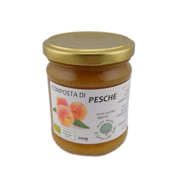 Composta di pesche de "Il Giardino della Frutta"